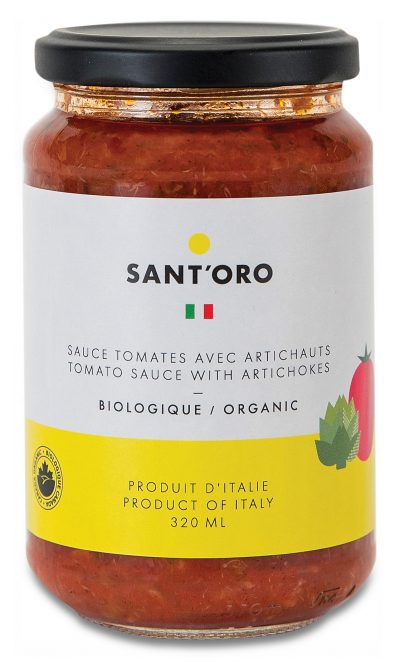 Bio Organic Tomato Sauce with Artichokes